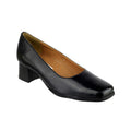 Walford Ladies Leather Court - Black