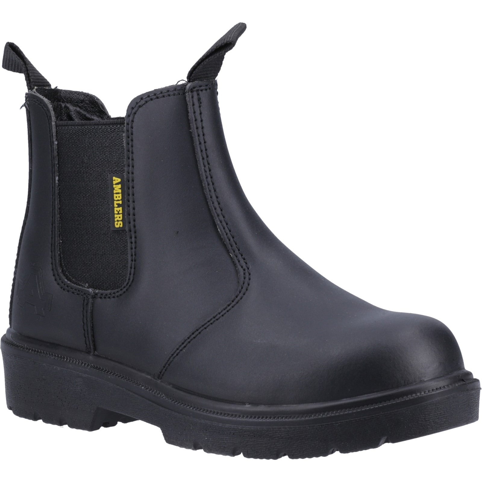 FS116 Hardwearing Pull on Safety Dealer Boot - Black