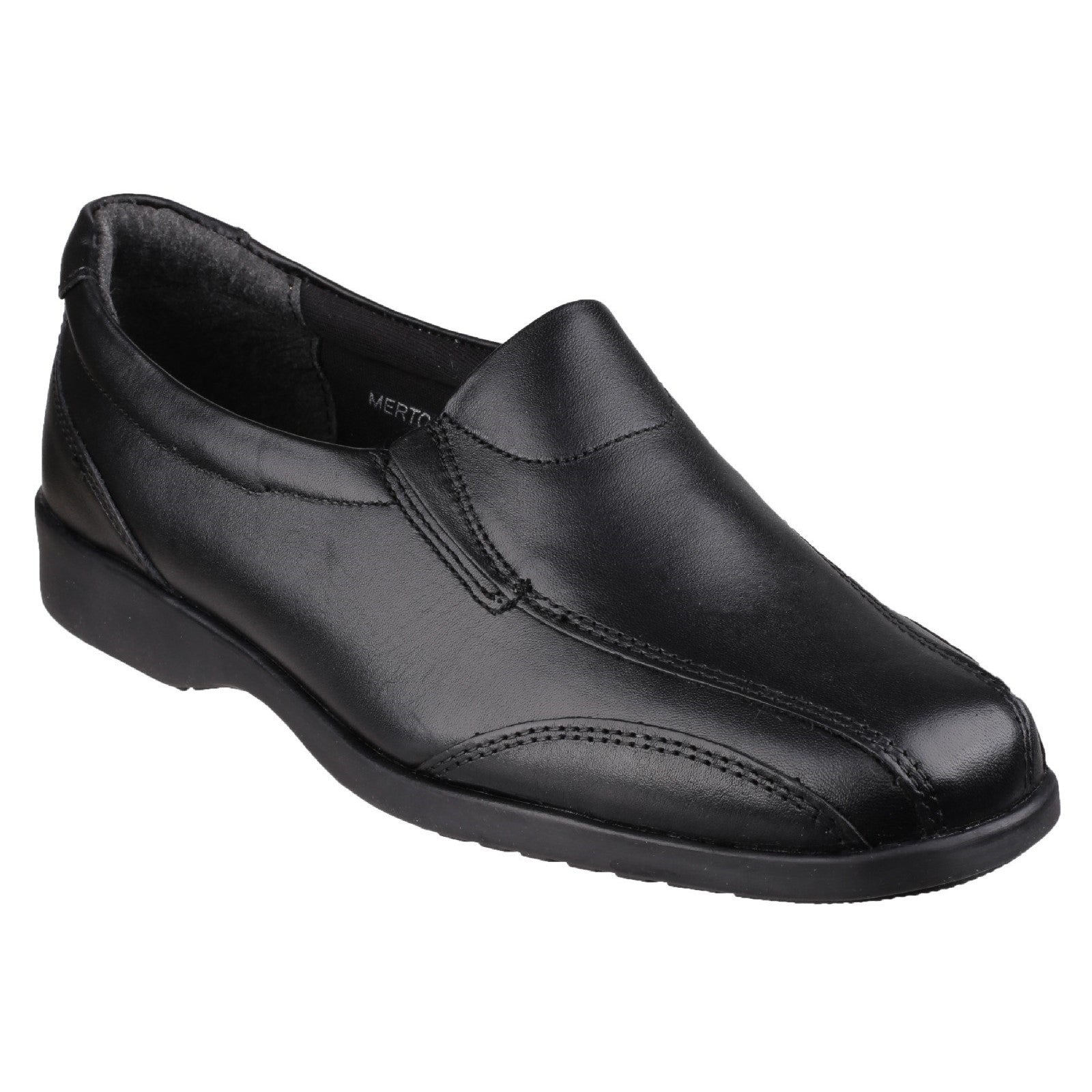 Merton Ladies Slip-On Shoe - Black
