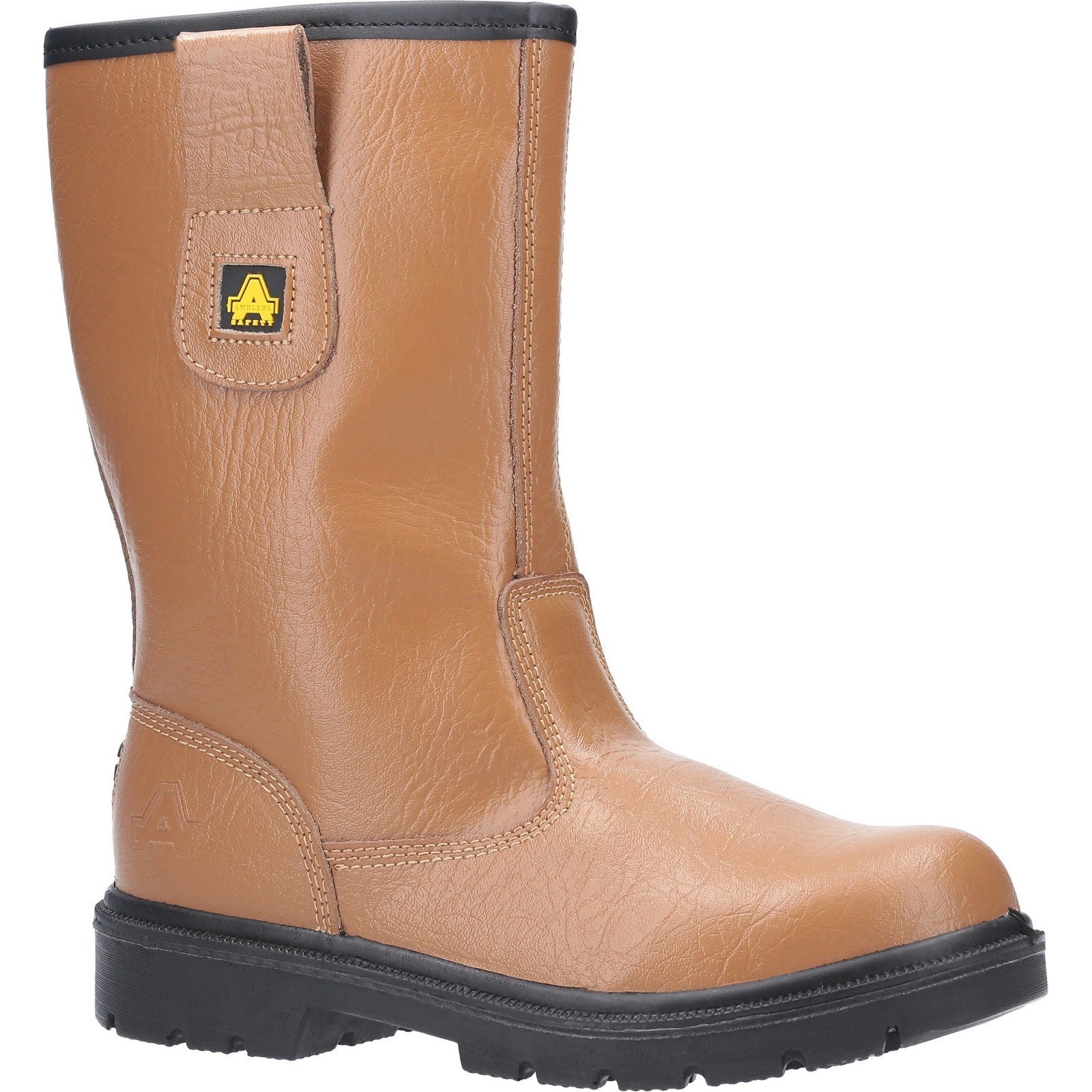 FS124 Water Resistant Pull on Safety Rigger Boot - Tan