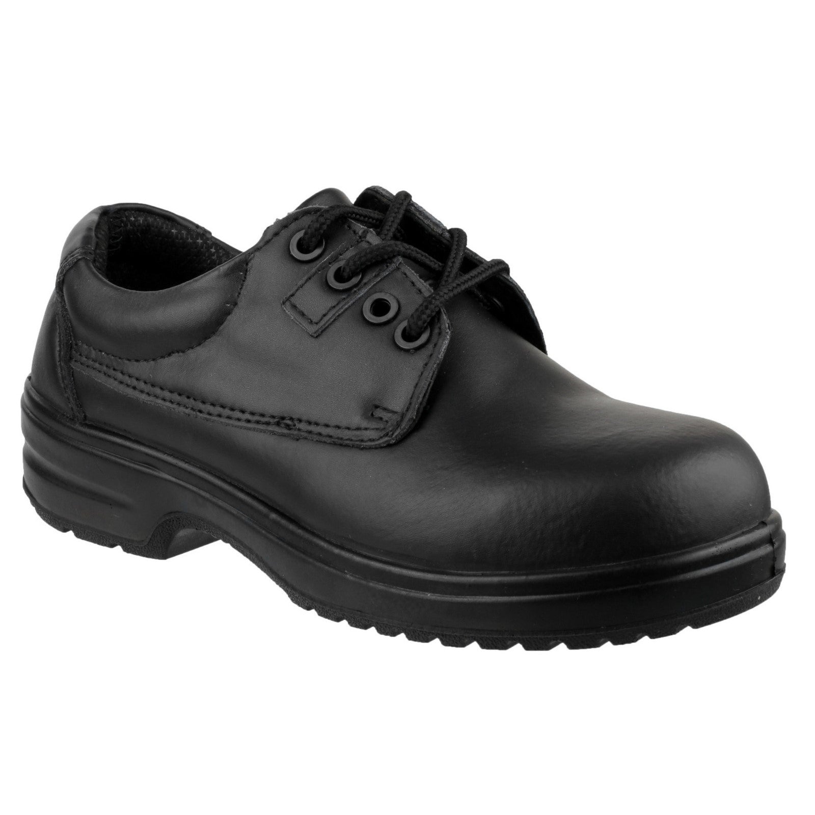 FS121C Metal Free Lace up Safety Shoe - Black