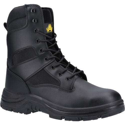FS008 Hi leg Safety Boot - Black