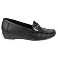 Hula Womens Slip On Shoes - Black