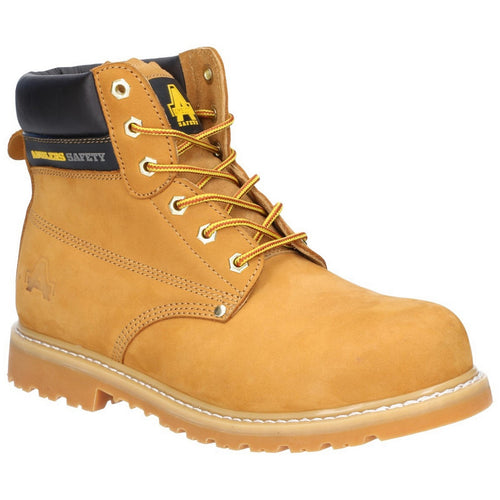 FS7 Goodyear Welted Safety Boot - Honey