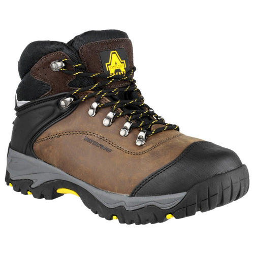 FS993 Waterproof Hardwearing Lace up Safety - Brown