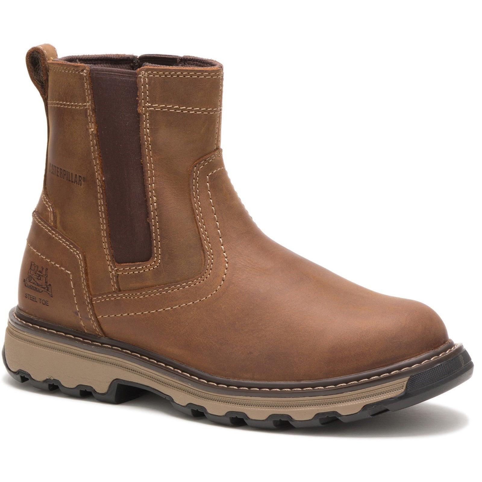Pelton Safety Boot - Dark Beige