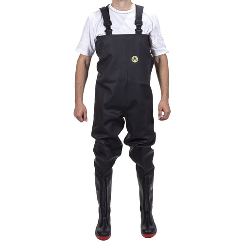 Danube Chest Safety Wader - Black