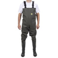 Tyne Chest Safety Wader - Green
