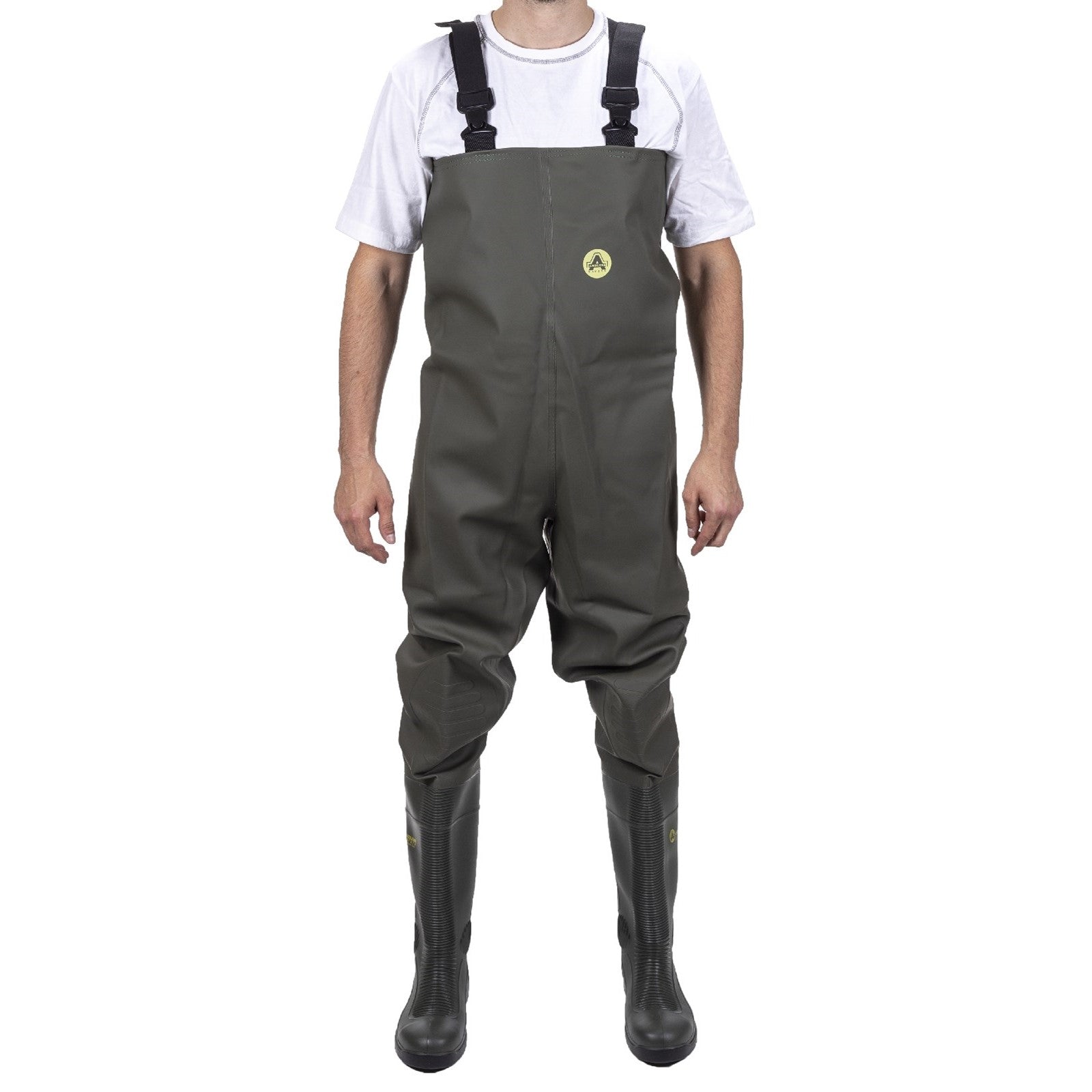 Tyne Chest Safety Wader - Green