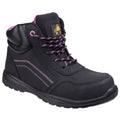 AS601 Lydia Composite Safety Boot With Side Zip - Black