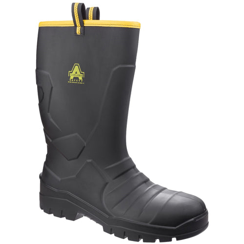 AS1008 Full Safety Rigger Boot - Black