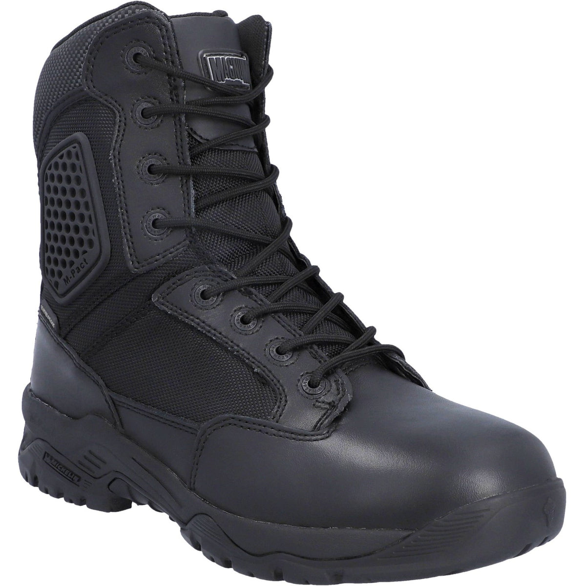 Strike Force 8.0 Side-Zip WP Uniform Boot - Black