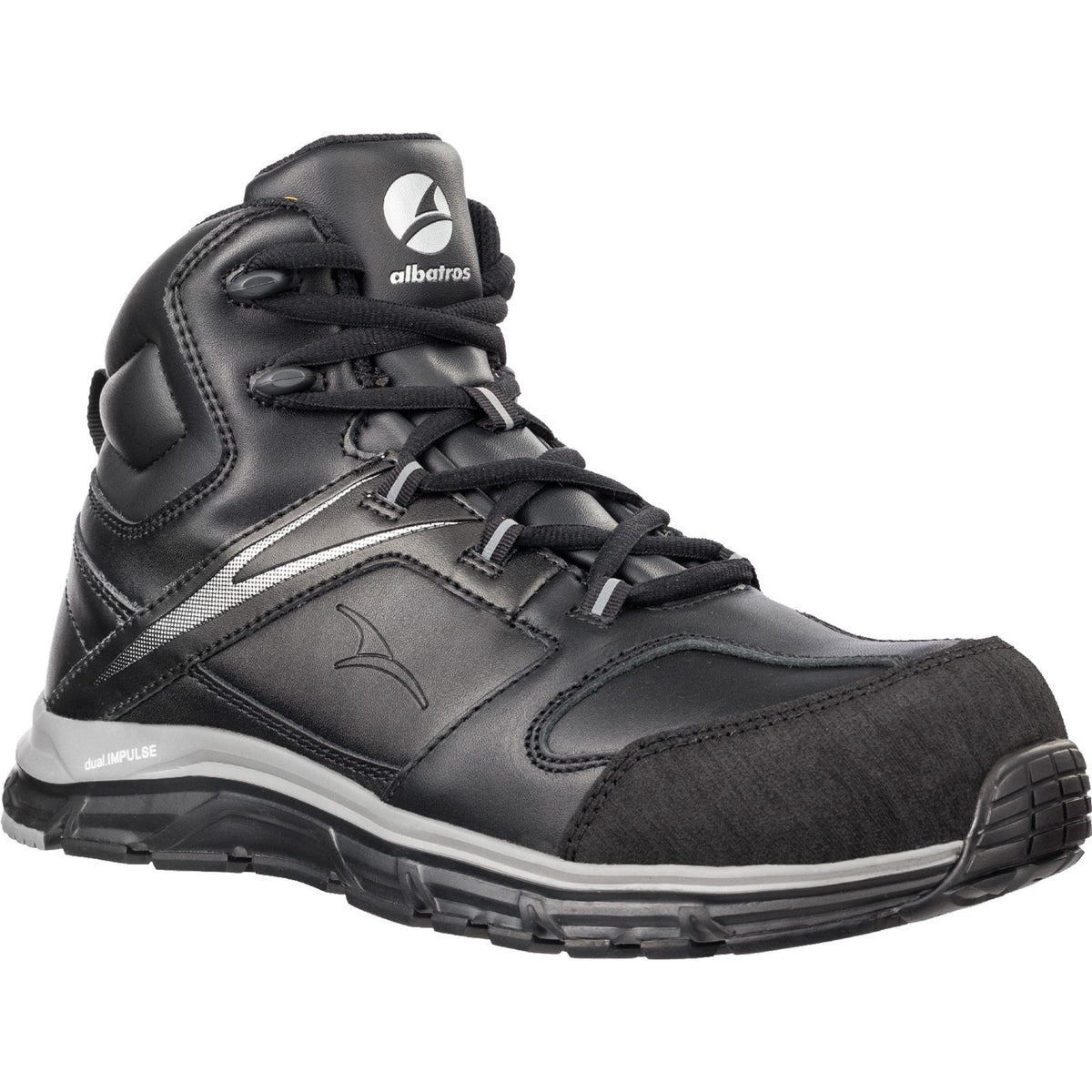 Vigor Impulse Mid Safety Boot - Black