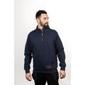 Caterpillar® AG 1/4 Zip Pull Over Jumper - Men's, Textile/Other Materials, Eclipse