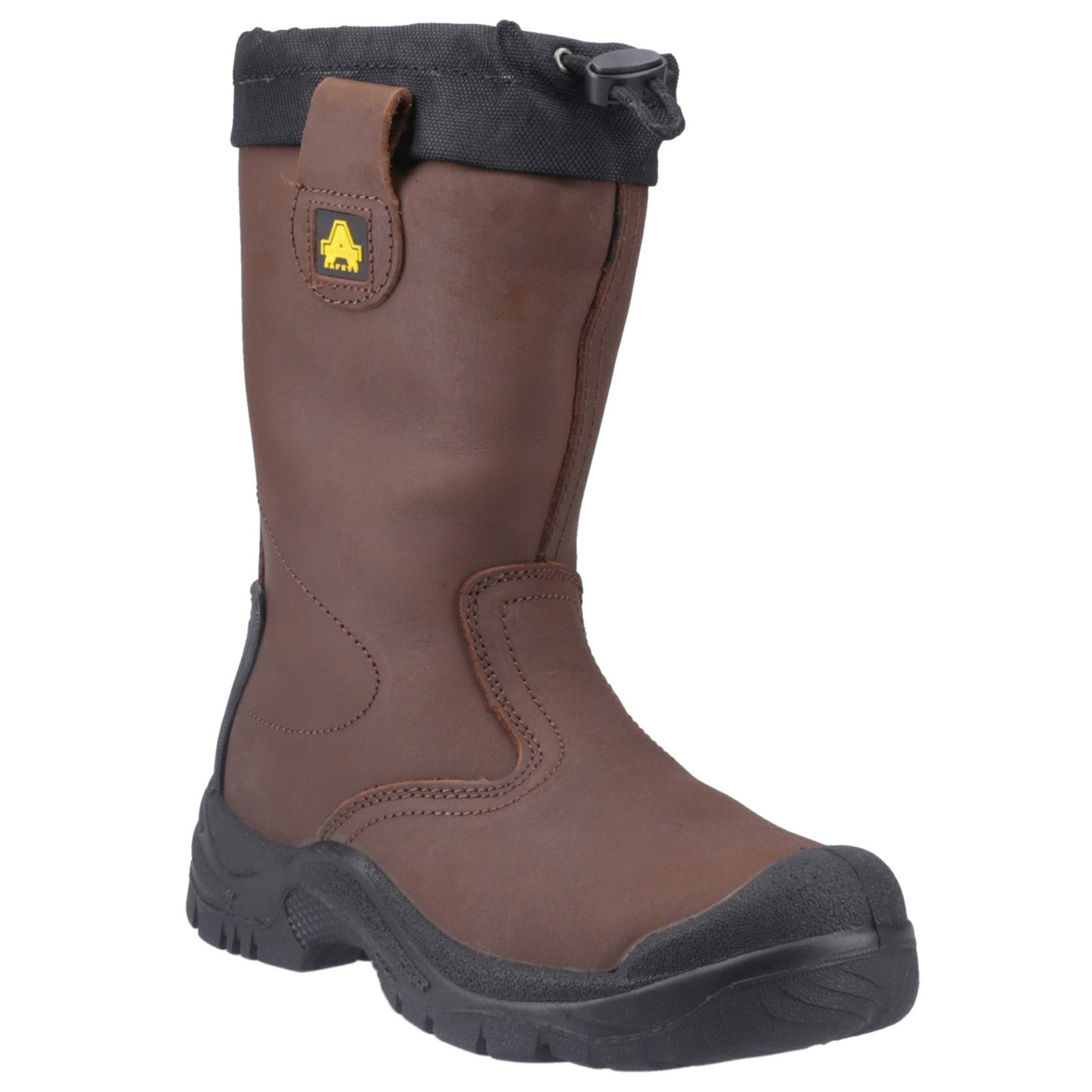 FS245 Antistatic Pull On Safety Rigger Boot - Brown