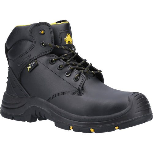 AS303C Wrekin Metal Free Metatarsal Waterproof Safety Boot - Black