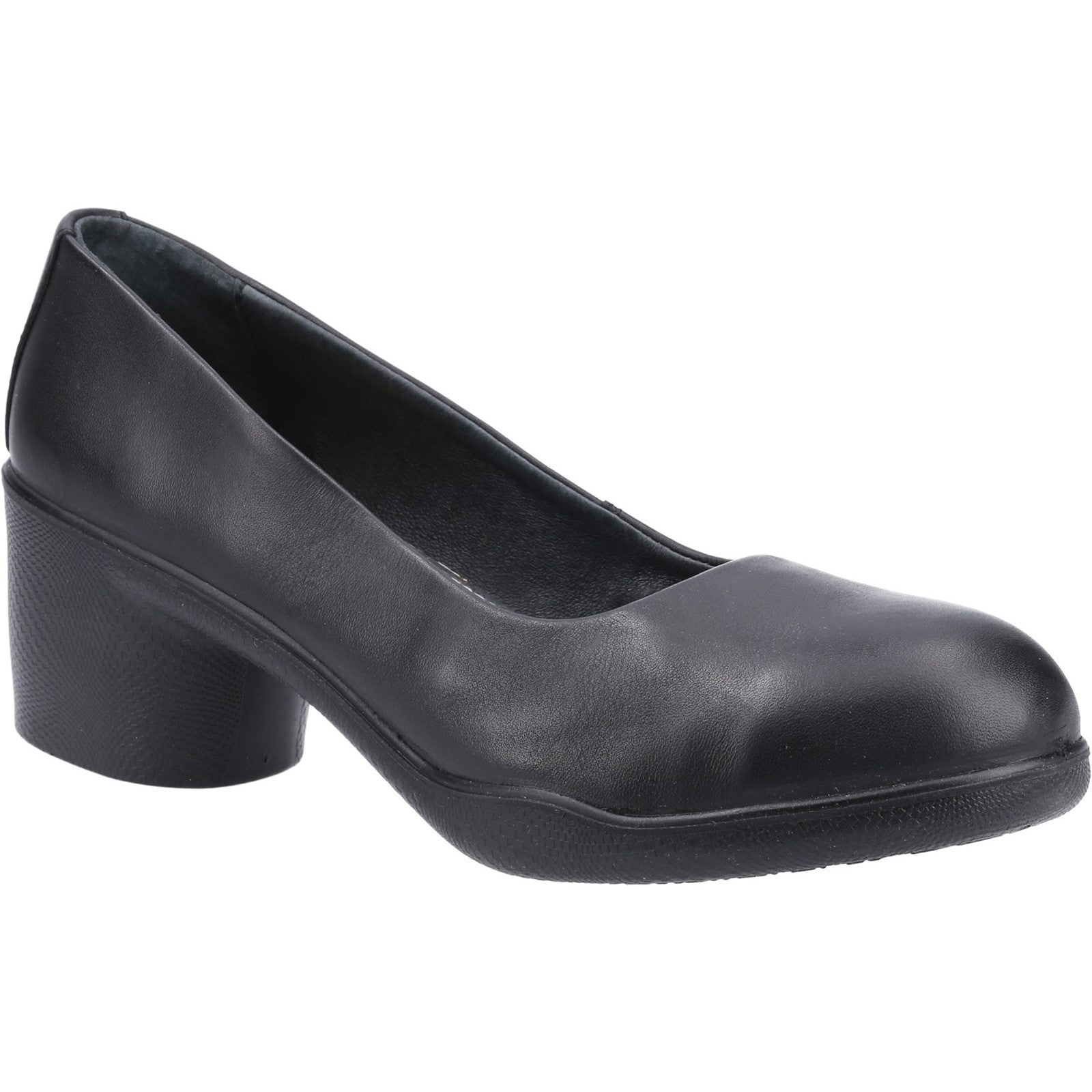 AS607 Brigitte Ladies Safety Court Shoe - Black