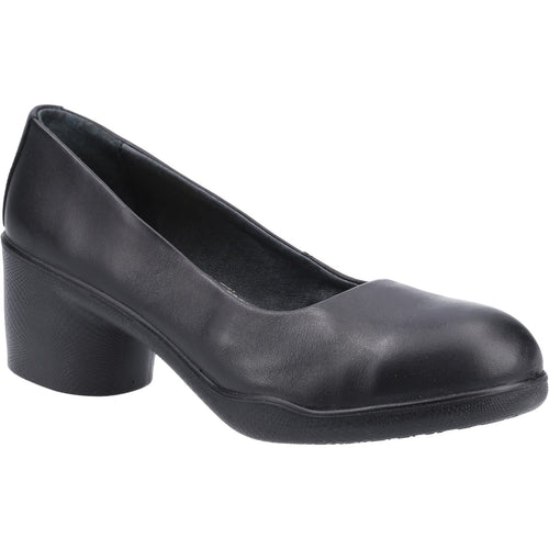 AS607 Brigitte Ladies Safety Court Shoe - Black