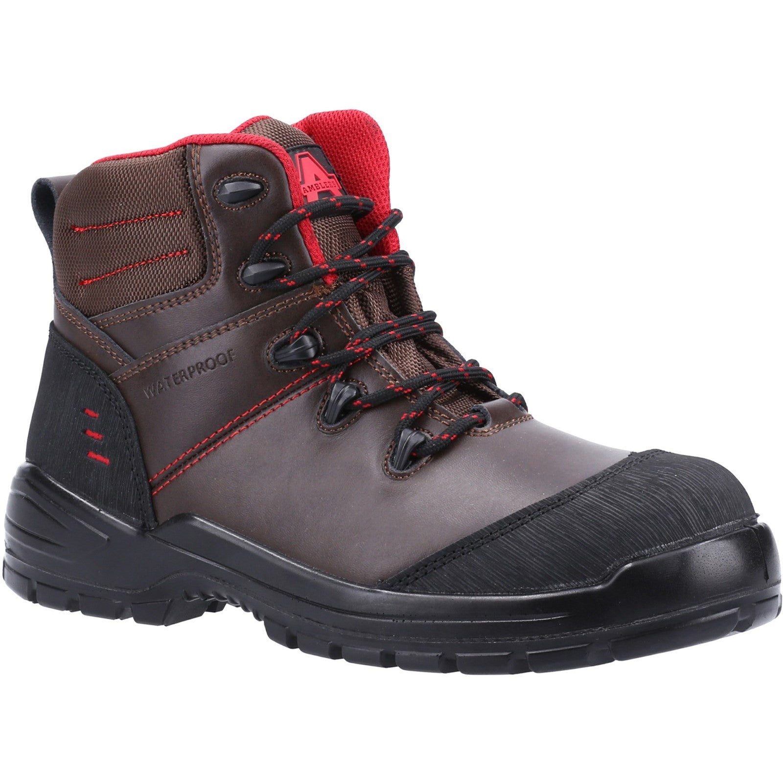308C Metal Free Safety Boot - Brown
