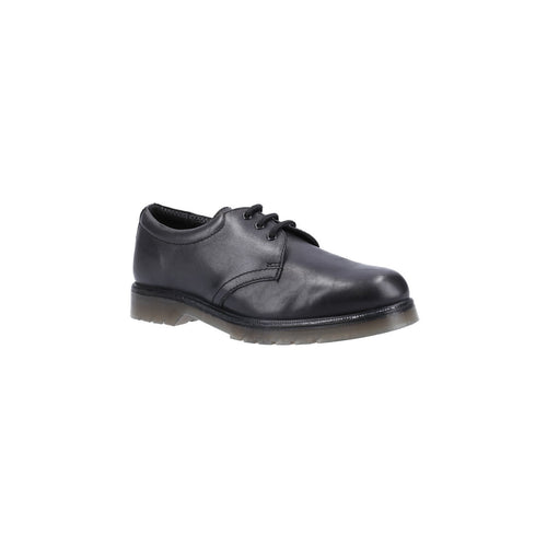 Aldershot Leather Gibson Shoe - Black