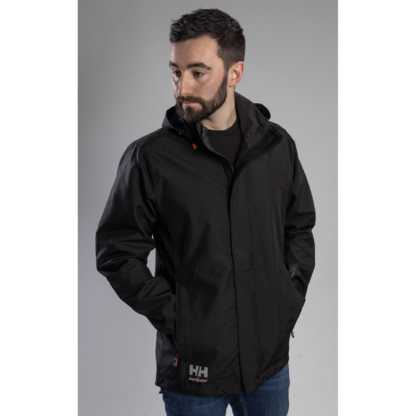 Oxford Shell Jacket - Black