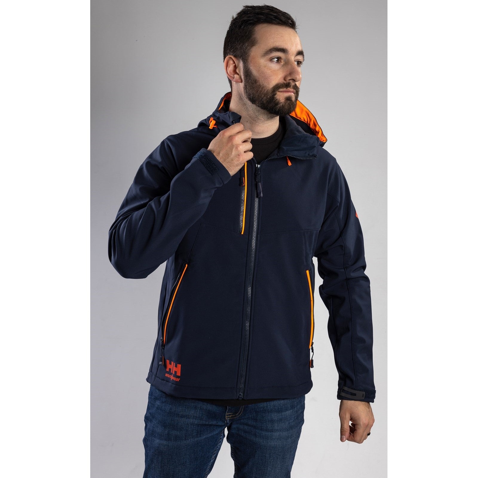 Chelsea Evolution Hooded Softs - Navy