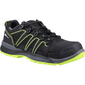 Addvis Low S3 Safety Trainer - Black/Yellow