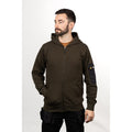Loopback Full Zip Hoodie - Army Moss