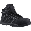Manchester Mid S3 Safety Boot - Black/Grey