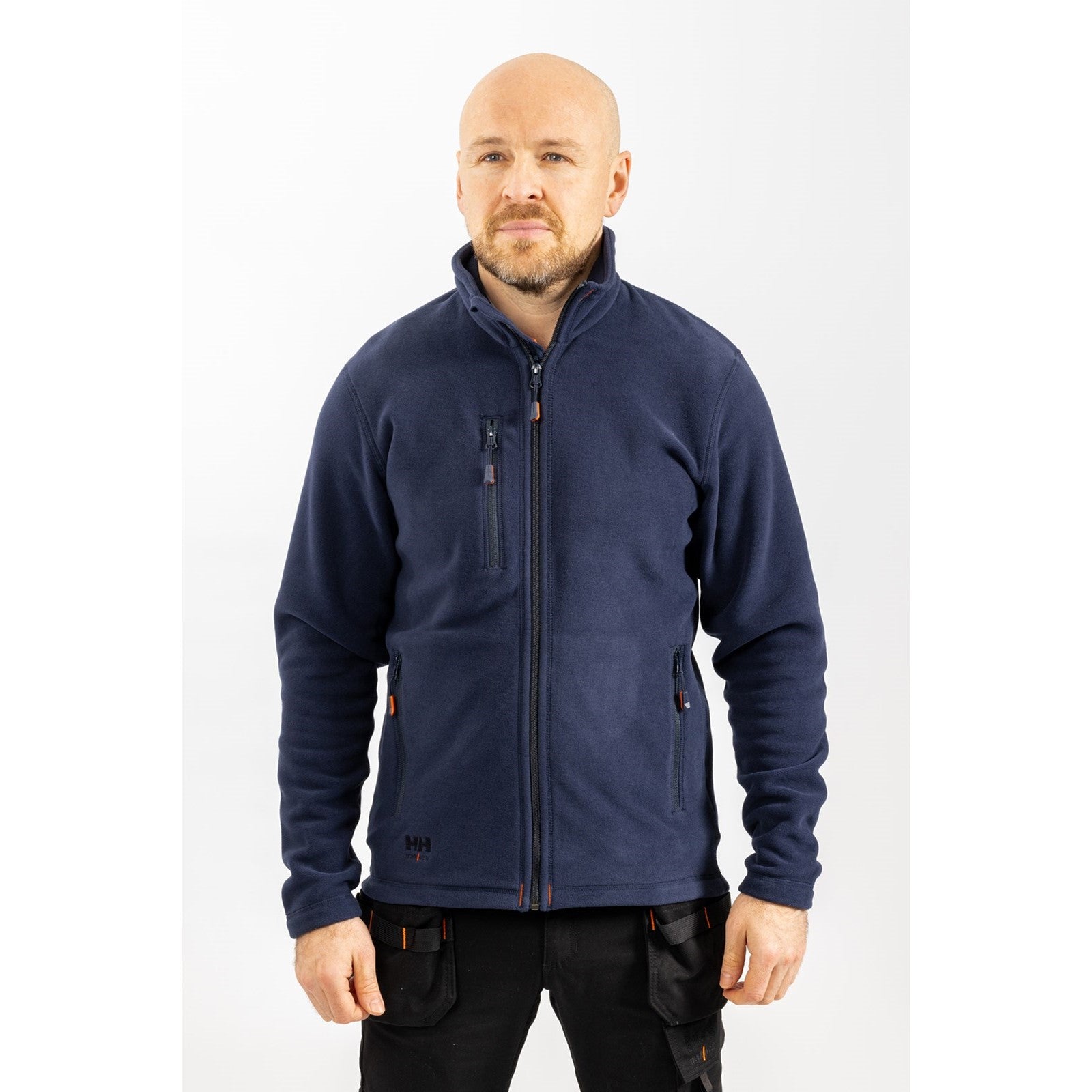 Oxford Fleece Jacket - Navy