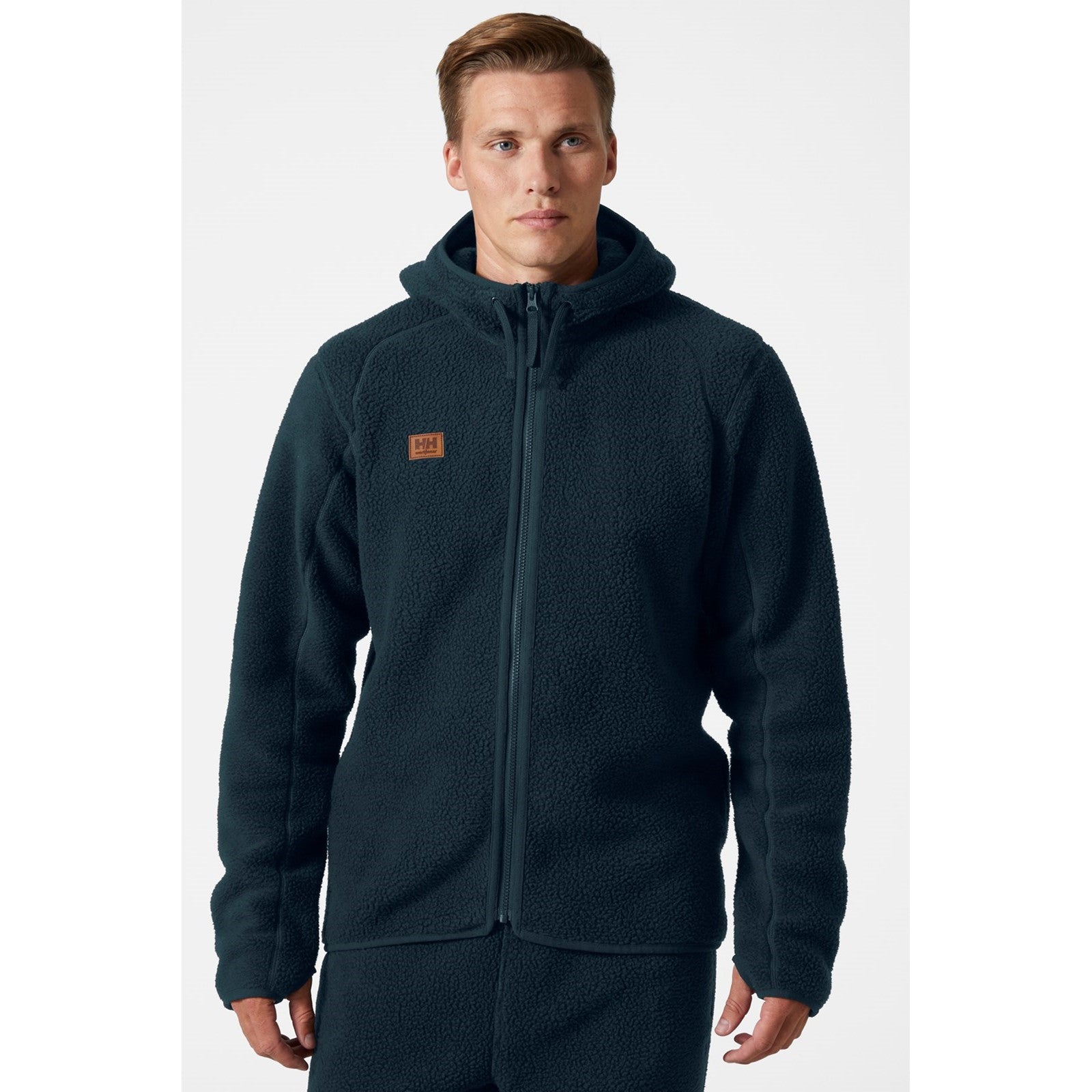 Heritage Pile Hoodie - Navy