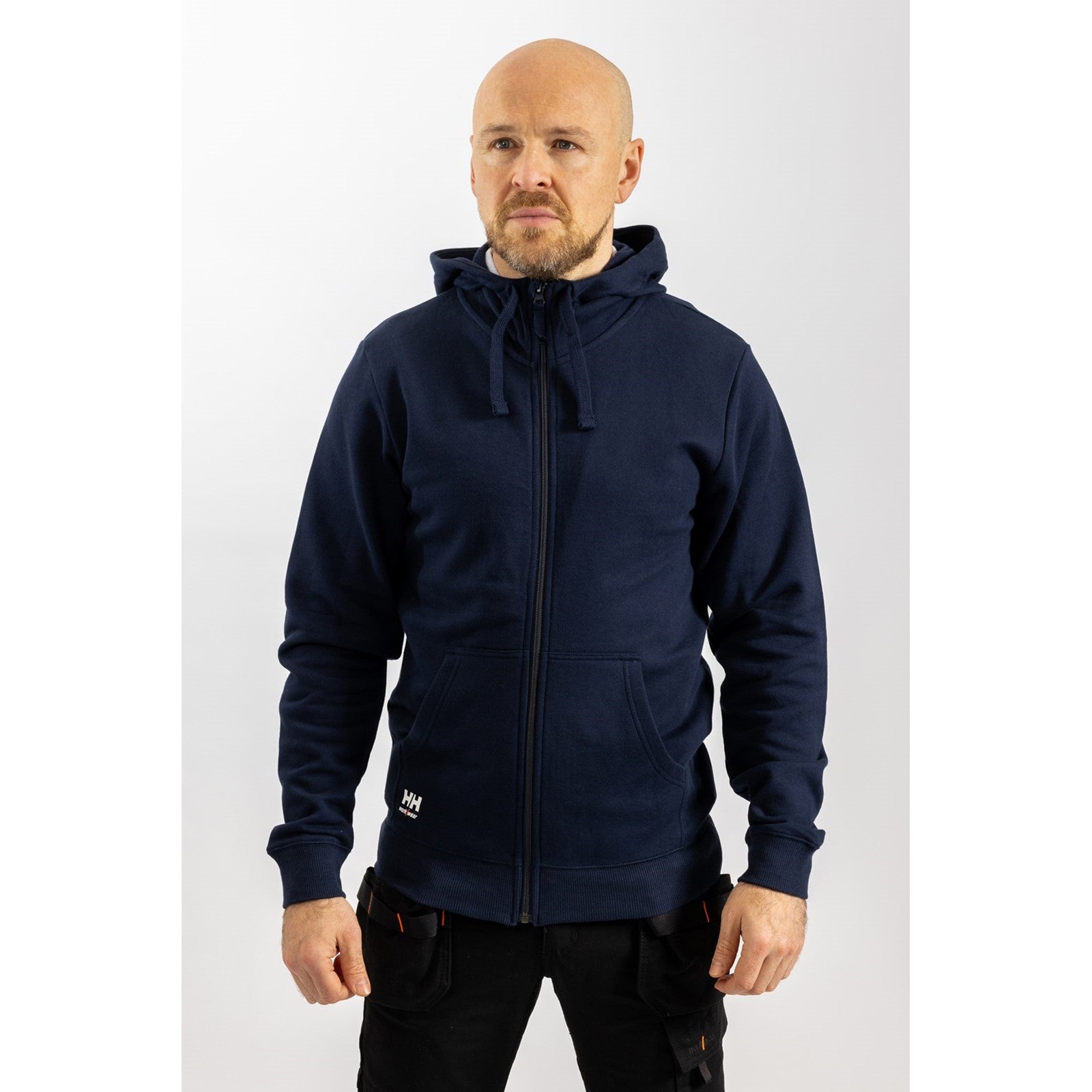 Manchester Zip Hoodie - Navy