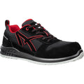 Clifton Low Safety Trainer - Black/Red