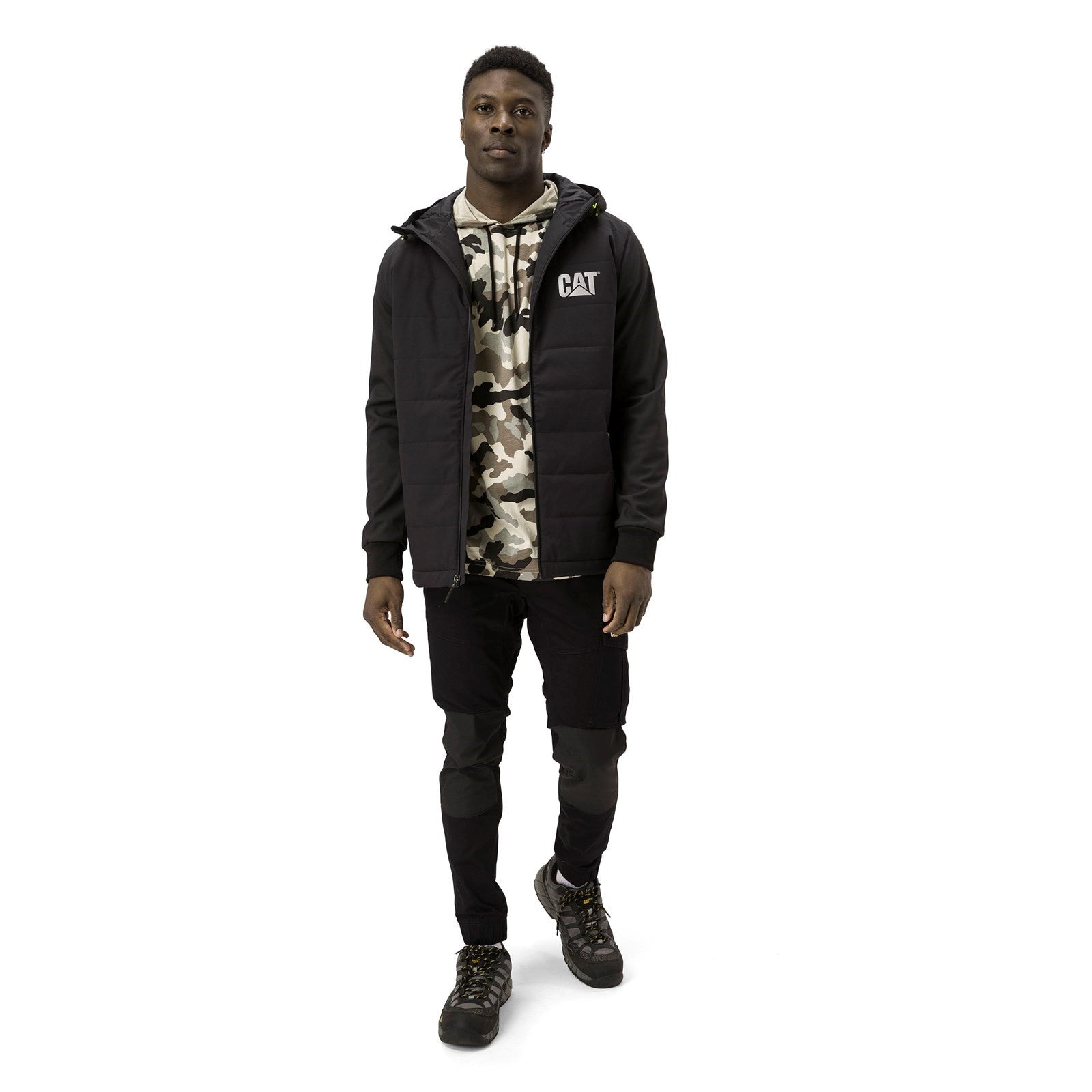 Tech Hybrid Jacket - Black