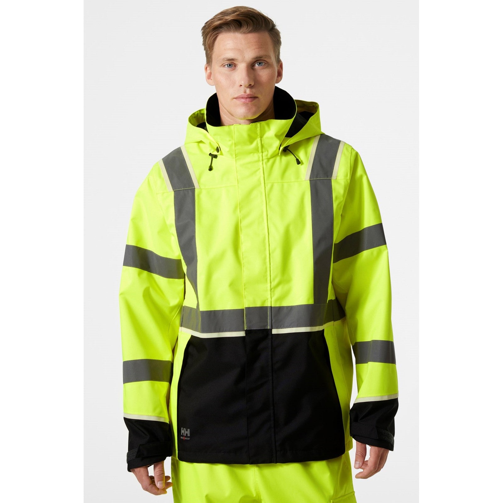 UC-ME Shell Jacket - Hi Vis Yellow/Ebony