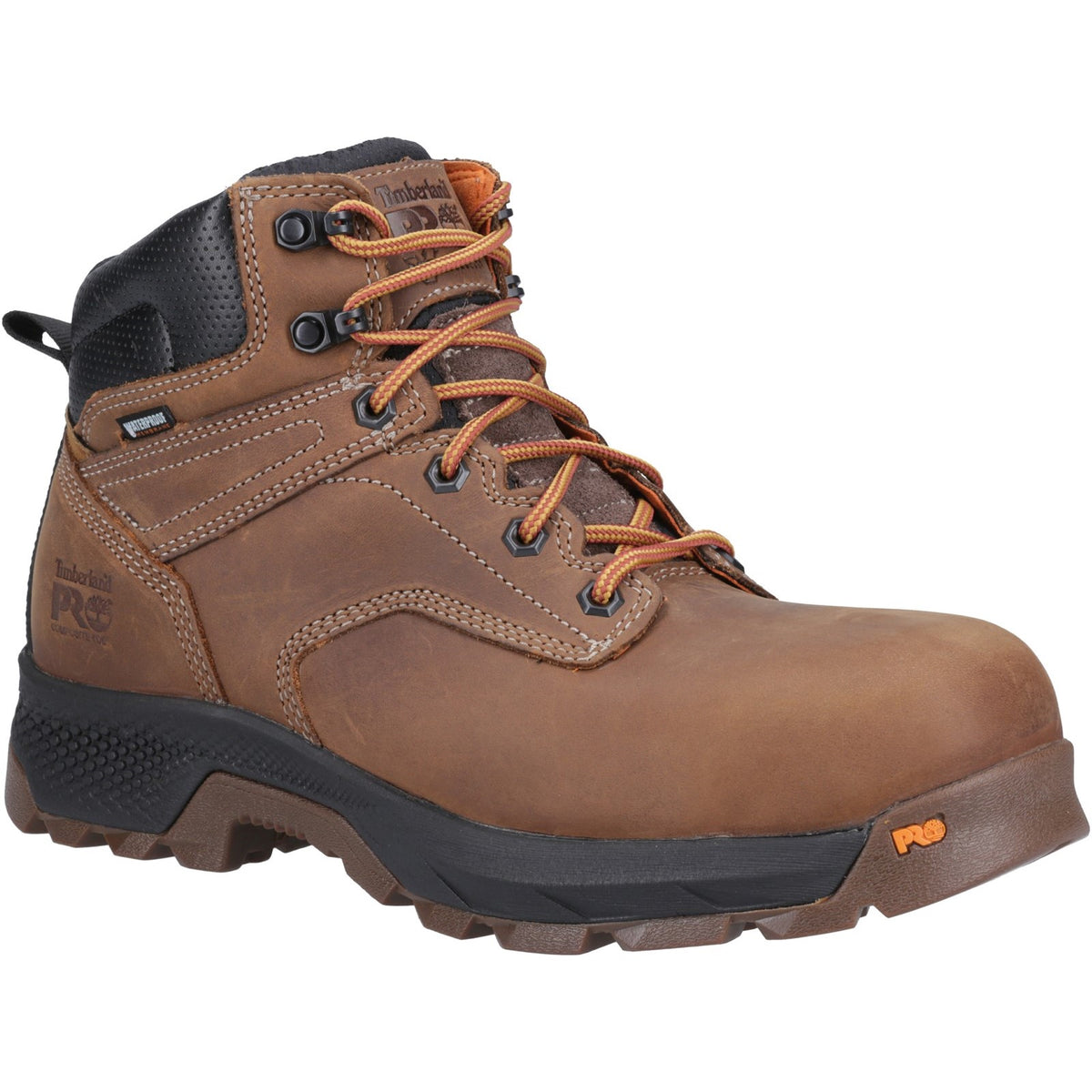 Timberland Pro Titan 6" Safety Boot - Men's, Leather/Textile, Black