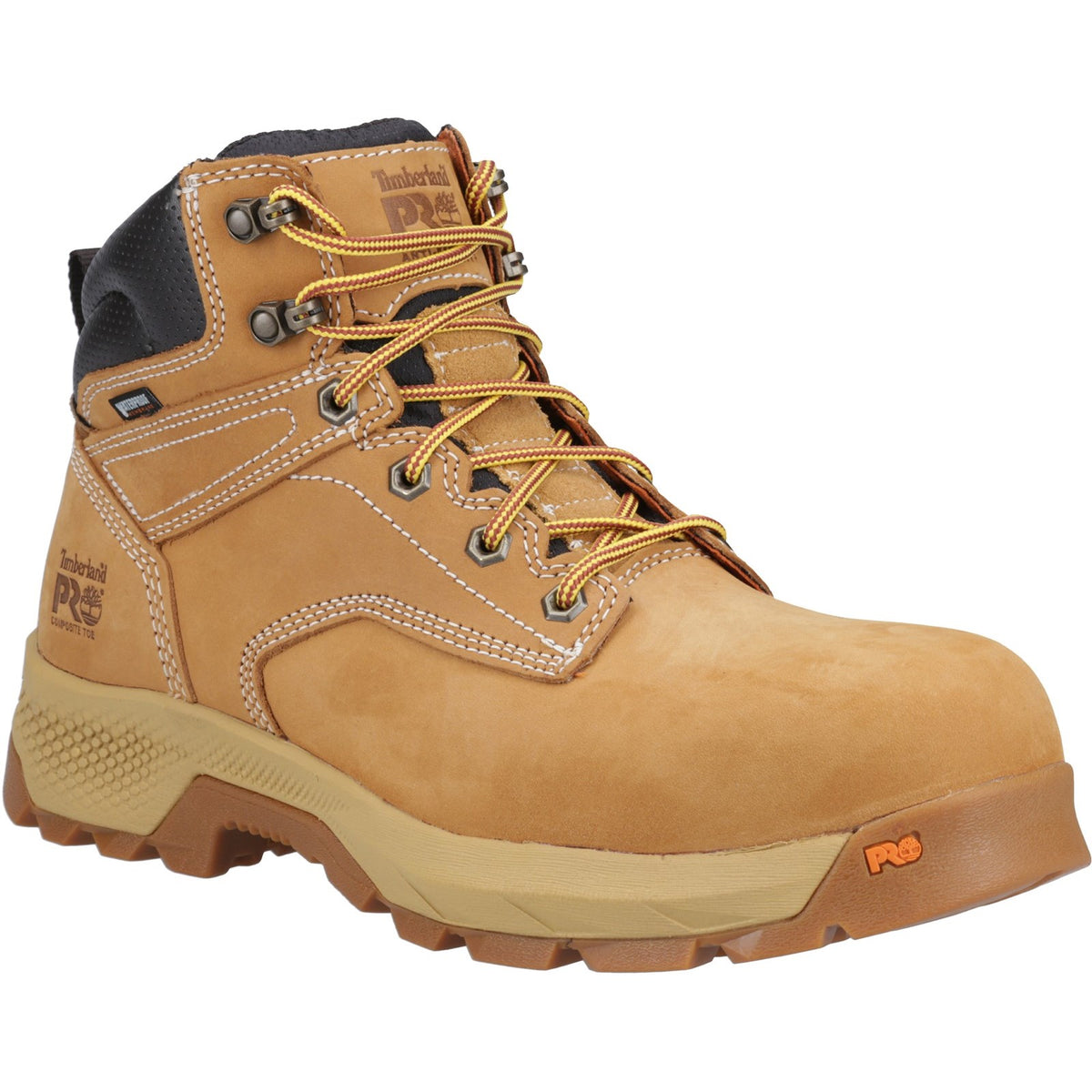 Timberland Pro Titan 6" Safety Boot - Men's, Leather/Textile, Black