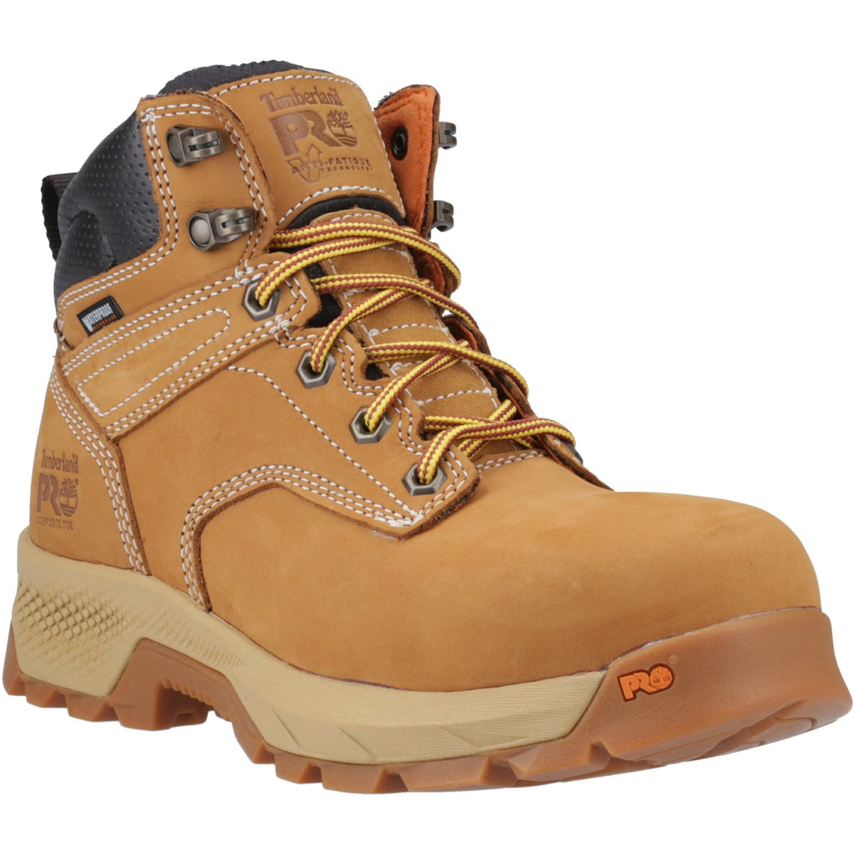 Timberland Pro Titan 6" Safety Boot - Leather/Textile, Black