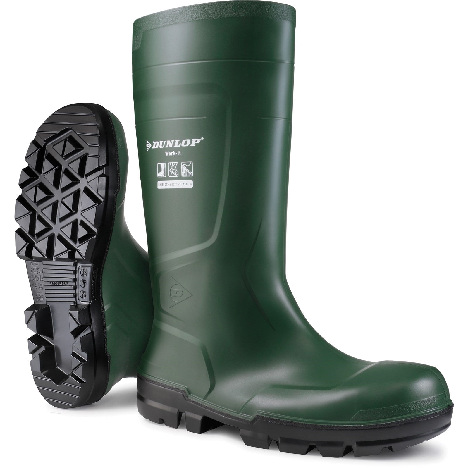 Work-It Full Safety Wellington - Green