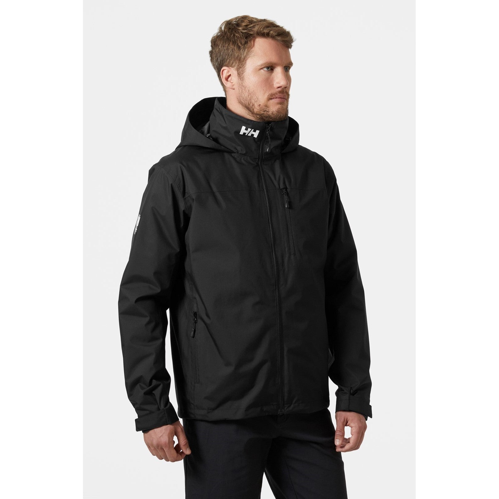 Crew Hooded Midlayer Sailing Jacket 2.0 - Black