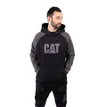 Raglan Hooded Sweatshirt - Army Moss/Black