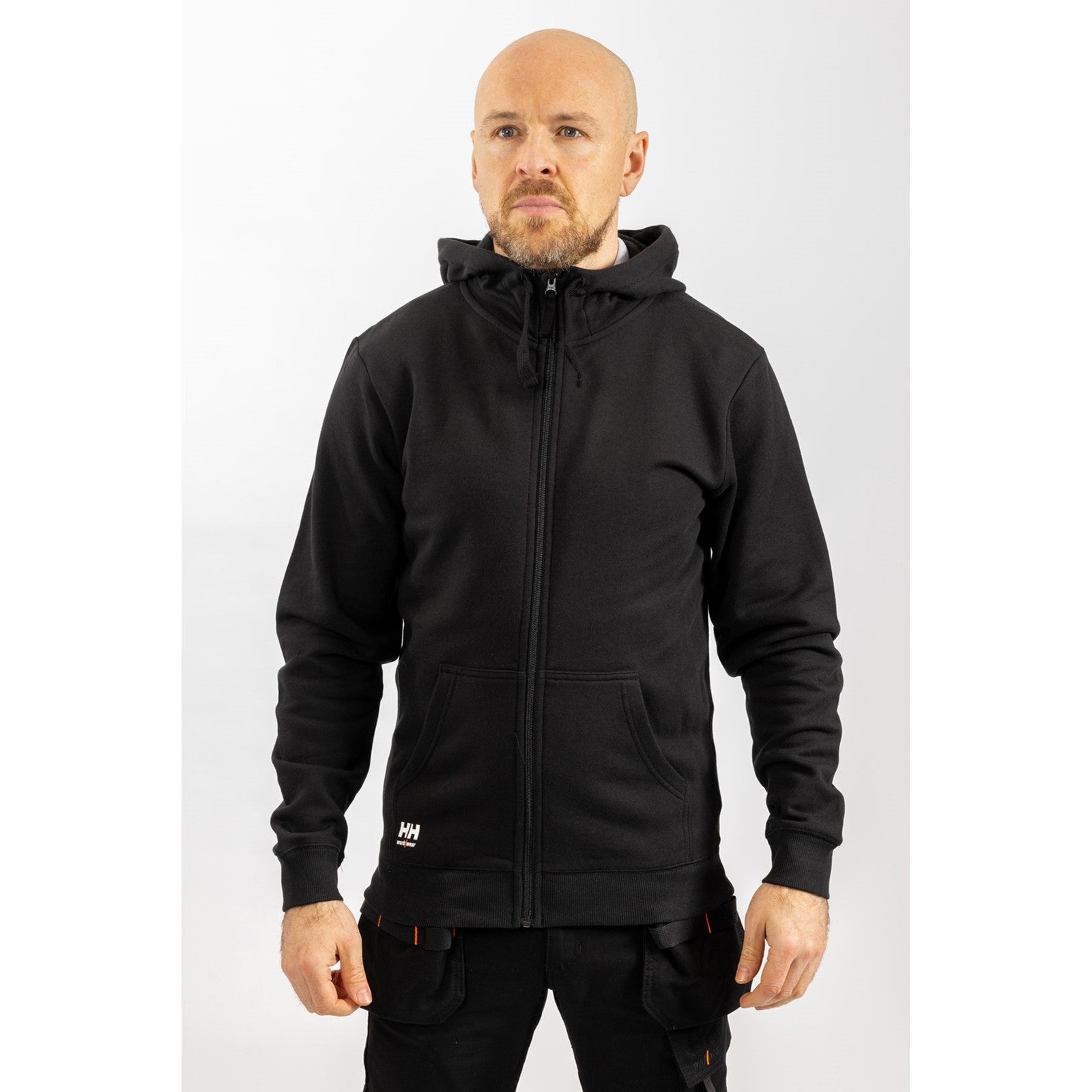 Manchester Zip Hoodie - Black