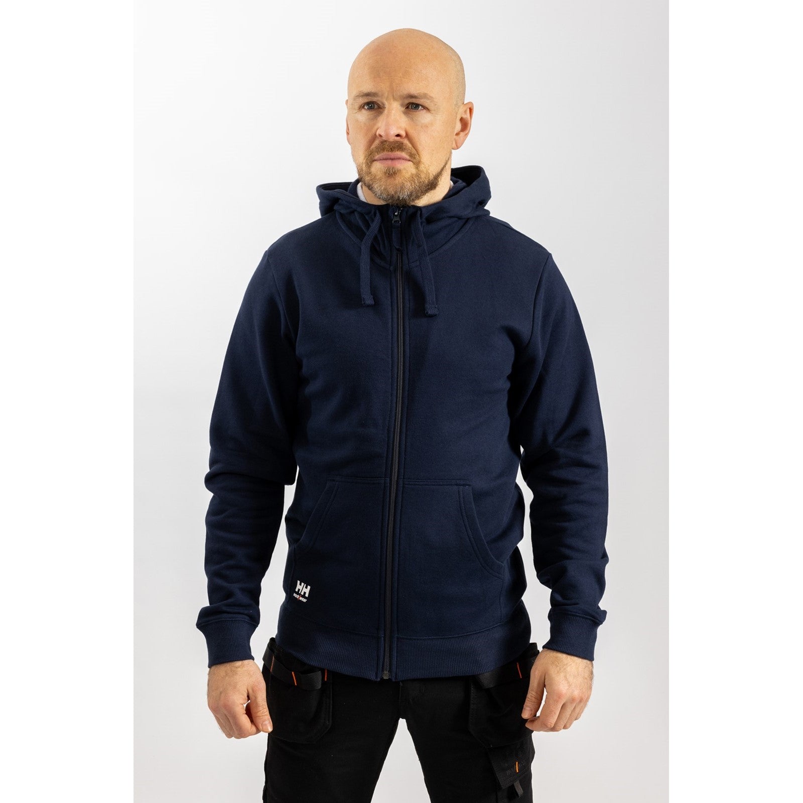 Manchester Zip Hoodie - Navy