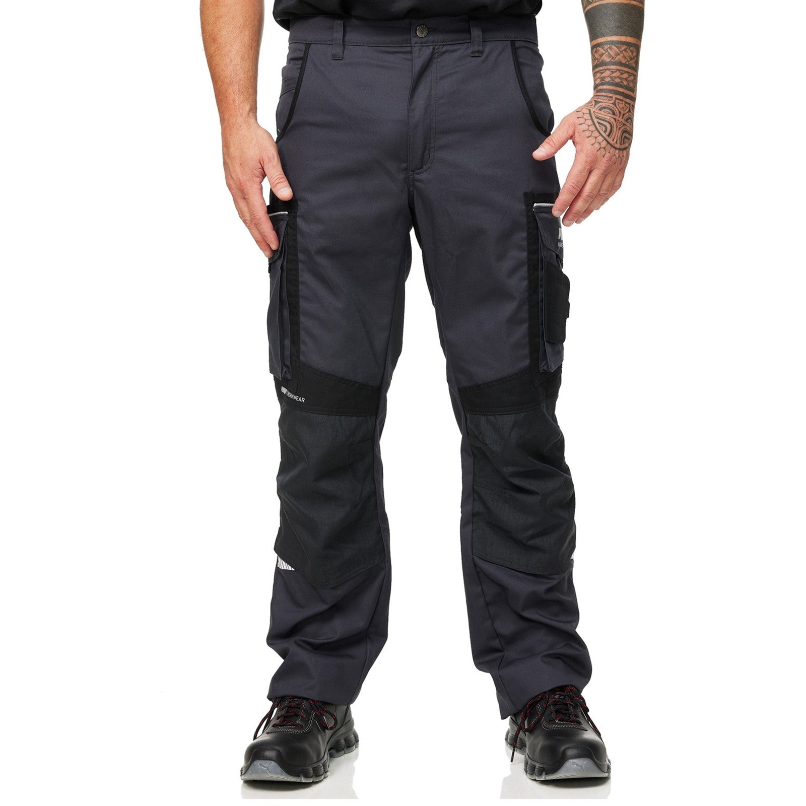Precision X Work Trousers - Anthracite/Black