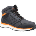 Reaxion Mid Composite Safety Boot - Black/Blue