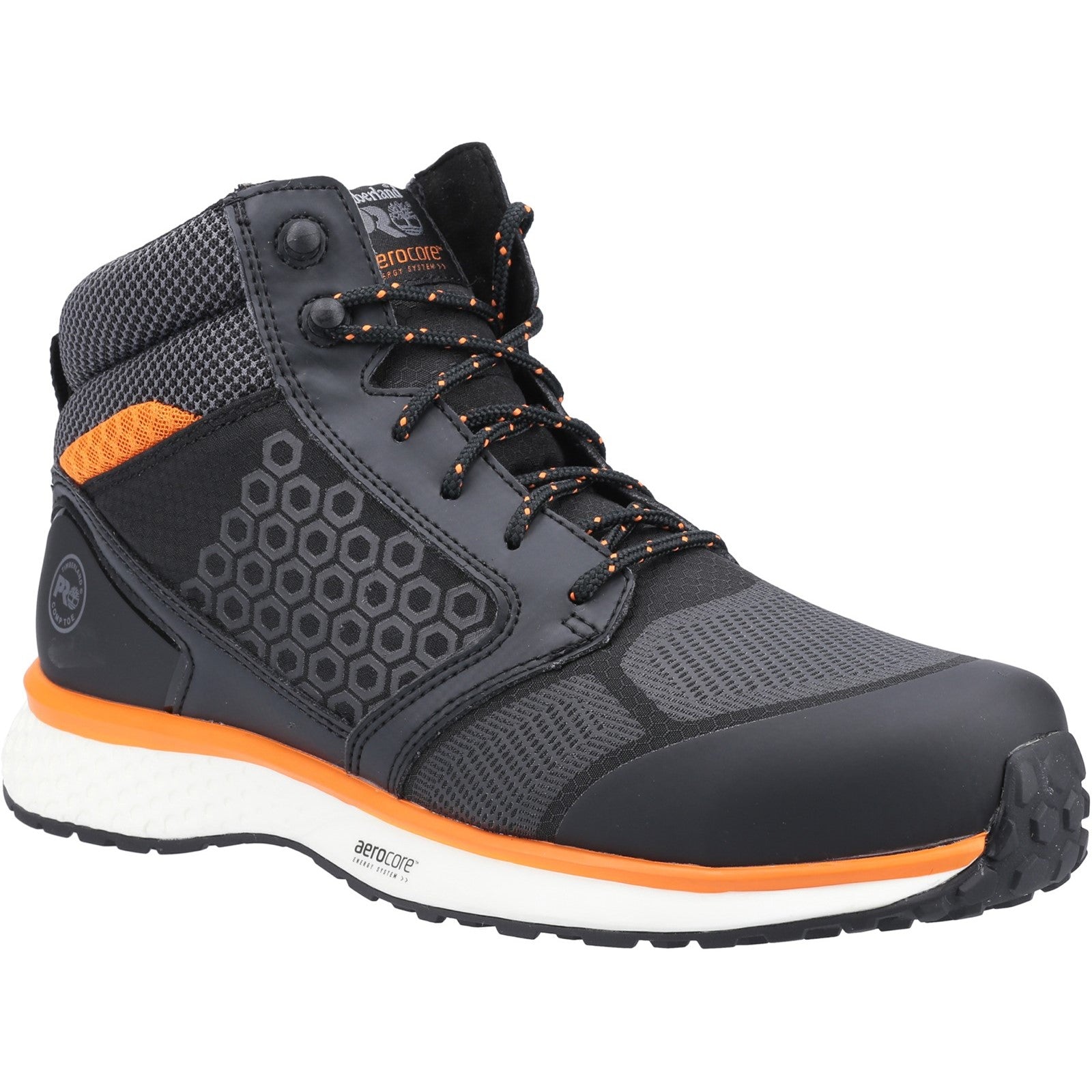 Reaxion Mid Composite Safety Boot - Black/Blue