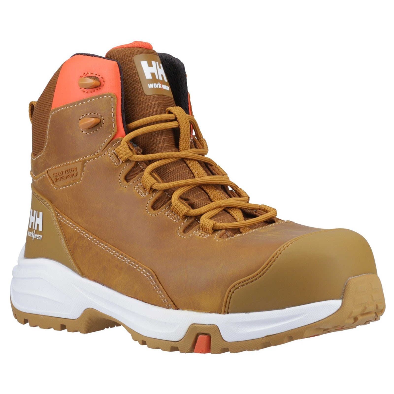 Manchester Ltr Mid Safety Boots - Wheat