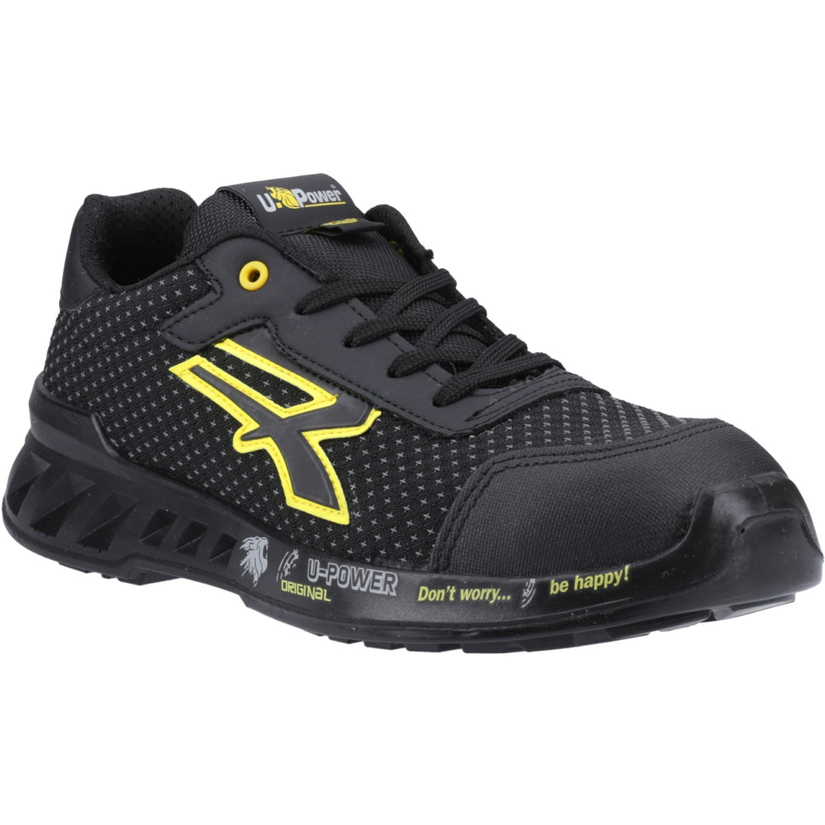Matt Lightweight Safety Shoes - Black