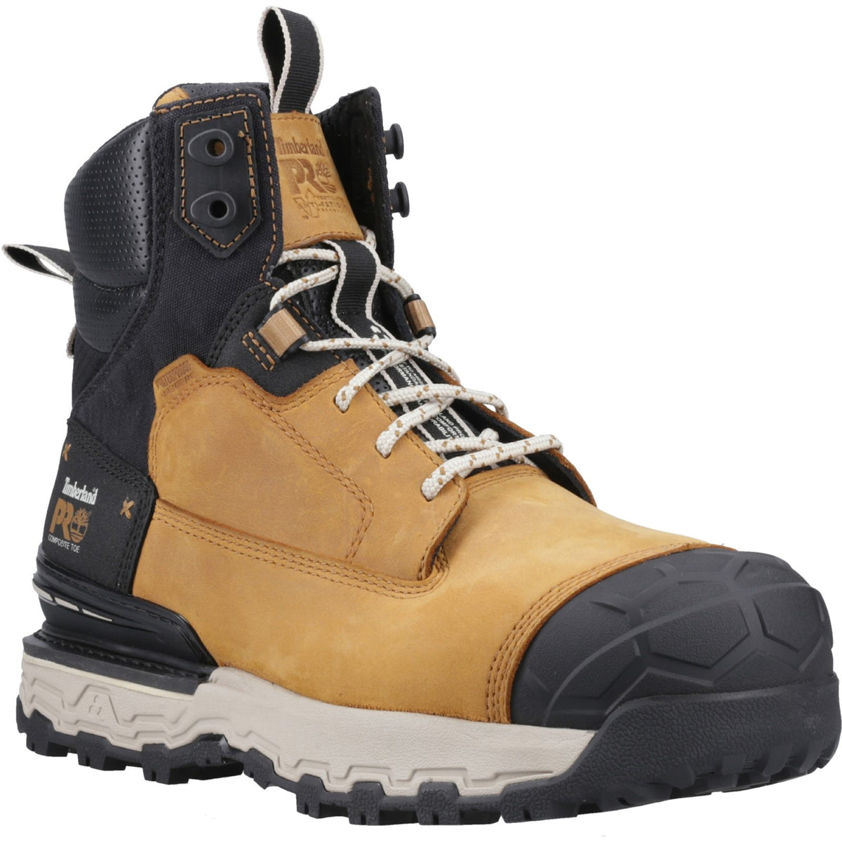 Timberland Pro Boondock Ultralight Safety Boot - Men's, Leather/Other Materials, Black/Brown
