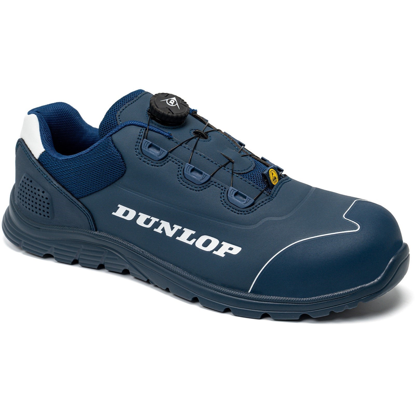 Matt Safety Shoes - Navy/White